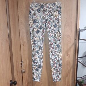 Floral Patterned Pants